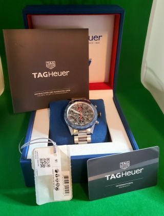Tag Heuer CAR201G.  BA0766 INDY 500 Collectors Watch.  Comps are $9,  500, 3