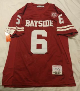 Nwt Bayside Tigers Ac Slater Headgear Classics Jersey Large Saved By The Bell