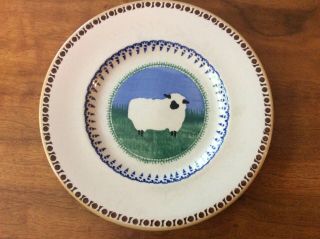 Landscape Sheep By Nicholas Mosse 7 - 3/4 " Plate Made In Ireland