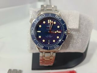 Omega Seamaster Diver Co - Axial 8800 42mm 300m Blue Wave Dial 210.  30.  42.  20.  030.  01 2