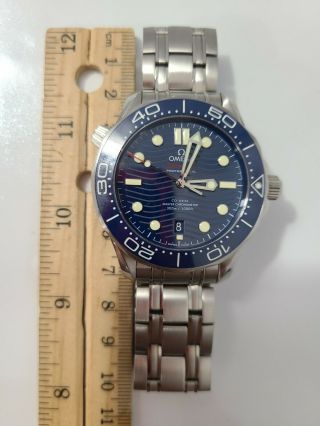 Omega Seamaster Diver Co - Axial 8800 42mm 300m Blue Wave Dial 210.  30.  42.  20.  030.  01 3