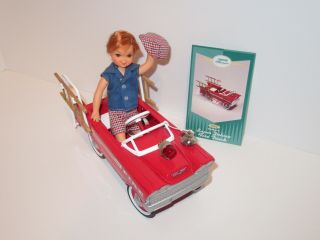 Hallmark 1962 Murray Deluxe Fire Truck Pedal Car Fits Tutti,  Todd & Chis 2