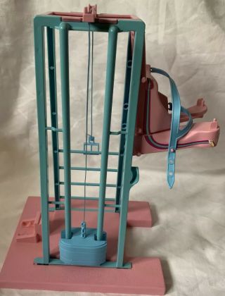 Barbie doll exercise equipment 1984 2