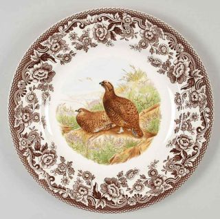 Spode Woodland Red Grouse Salad Plate 4579846