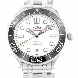 Omega Seamaster Diver 300m Co - Axial Ceramic Bezel Steel 42mm 210.  30.  42.  20.  04.  001