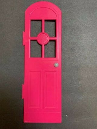 Barbie Pink Dollhouse Door 1:6 Scale 3