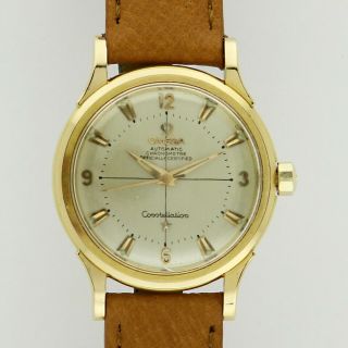 Omega Constellation 2782 - 279 Gold 18k 35mm Watch Bumper Caliber 354 Vintage