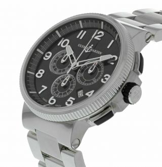Ulysse Nardin Marine Chronometer Men ' s 43mm Chronograph Watch 1503 - 150 - 7M/62 2