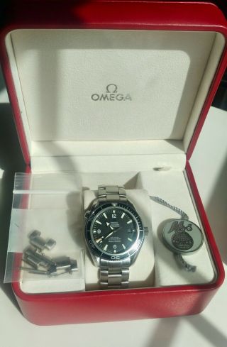 Omega Seamaster Professional Planet Ocean,  2901.  50,  42MM,  600M Coaxial Box/cards 2