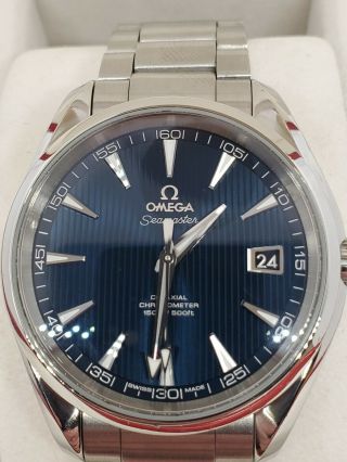 Omega Seamaster Aqua Terra Co - Axial Watch 231.  10.  42.  21.  03.  001 Stainless Steel