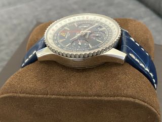 Breitling Montbrillant 01 Limited Edition Blue Dial AB0130 Men ' s Watch 40mm 2