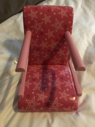 American Girl Doll Chair for Table,  gently,  in “Treat Seat” 2
