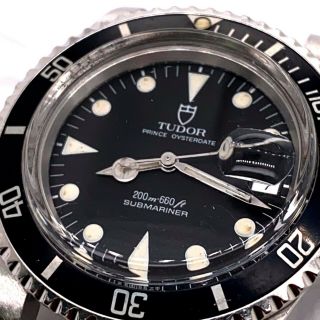 Tudor 79090 Prince Oysterdate Submariner Date Matte Black Dial Stainless Steel