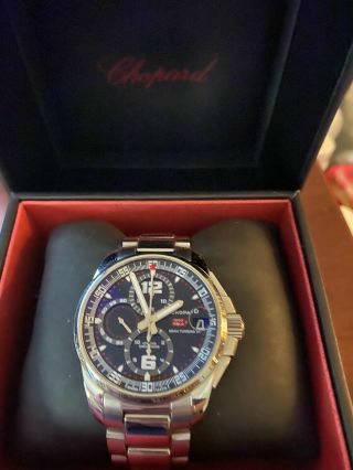 Chopard Gran Turismo Xl Mille Miglia Chronograph Full Stainless Steel