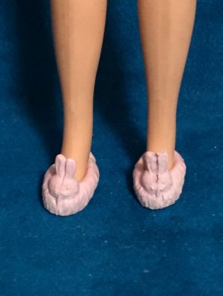 Clone Pink Bunny Slippers Dawn Doll Clone Slippers 11/16 Inch Doll Slippers 2