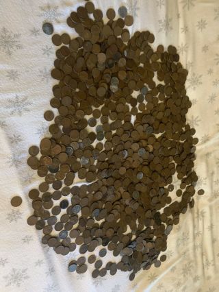 10 Pounds Of Lincoln Wheat Pennies Cents