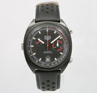Vintage Heuer Monza 150.  501 Cal.  15 39mm Mens Automatic Chronograph Swiss Watch