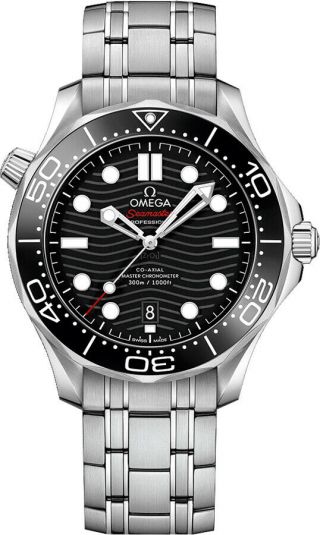 Omega Seamaster Mens 300m Co - Axial Master Chronometer Watch 210.  30.  42.  20.  01.  001
