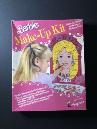 Mattel 1989 Barbie Make Up Color Forms