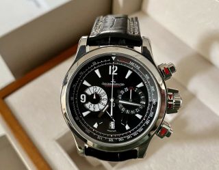 Jaeger Lecoultre Master Compressor Chronograph - 41.  5mm - Stainless - Box/papers -