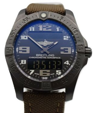 Breitling Aerospace Evo Night Mission Titanium Watch V7936310/bd60