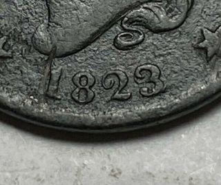 1823/2 3 Over 2 Over Date Error Coin 1c N - 2 Coronet Or Matron Head Large Cent