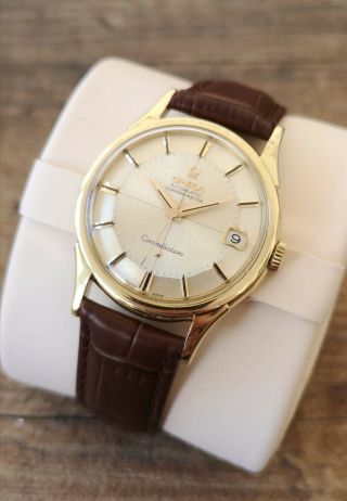 Omega Constellation Pie Pan 18k Solid Gold Vintage Automatic Watch - Serviced