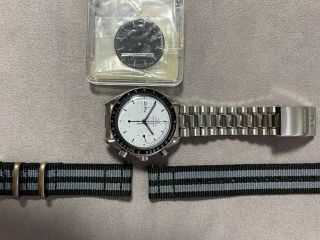 Omega “snoopy Custom” Speedmaster 3510.  50.  00 Wrist Watch For Men