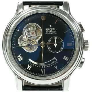Zenith El Primero Chronomaster Xxt Open 45mm Automatic Wristwatch 03.  1260.  4021