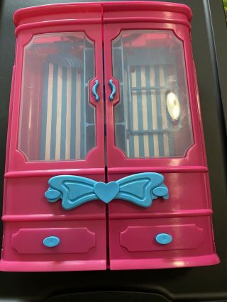 Clothes Closet For Barbie Doll And Same Size Fashion Doll Friends