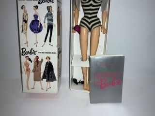 1993 Mattel Barbie 35th Anniversary Bathing Suit Blond Doll w/ Box 3