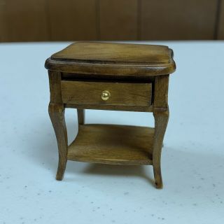 1:12 Dollhouse Miniature Living Room Furniture Side End Table Or Night Stand