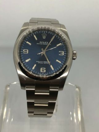 Rolex Oyster Perpetual Steel Auto 36mm Oyster Bracelet Mens Watch 116000