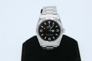 Rolex 114270 D Explorer Black Dial Stainless Steel Swiss Automatic Watch