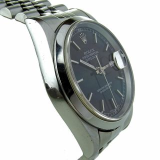 ROLEX DATEJUST OYSTER PERPETUAL STAINLESS STEEL WRISTWATCH 16200 3