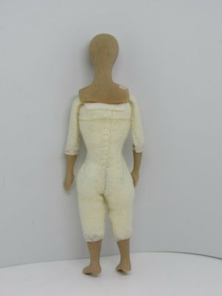 Dollhouse Miniatures,  Doll Body Unfinished,  1/12 Scale 2