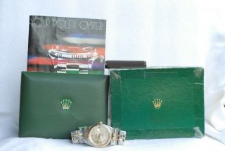 Rare - Rolex Oyster Perpetual Datejust 1630 & 17013 18kt Gold - Stainless Steel