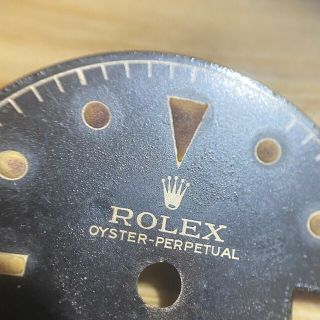 AUTHENTIC VINTAGE ROLEX DIAL GMT MASTER REF 1675 GILT CHAPTER DIAL,  RL_658668 2