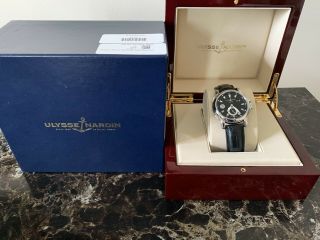 Ulysse Nardin GMT Dual Time Big Date 243 - 55 Stainless Steel 42mm 3