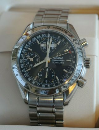 Omega Speedmaster Day Date Automatic Chronograph Mark 40 Triple Date 3523.  80