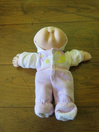 Vintage Blue Eyed,  Caucasian,  Female Cabbage Patch Preemie Signed Xavier Roberts