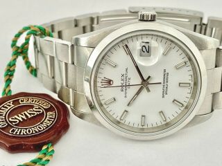 Rolex Date Watch Automatic 15200 Stainless Steel Oyster Bracelet,  Tag A