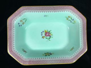 Adams China Open Oval Vegetable Bowl Lowestoft Calyx Ware