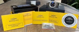 Breitling Navitimer Montbrillant Legende 47 Complete Black Dial A2334021/B871 3