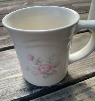 6 Pfaltzgraff Tea Rose 3/34 