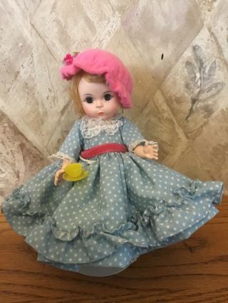 Vintage Madame Alexander - Miss Muffet 8 " With Tea Cup