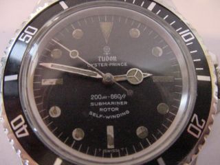 1966 ROLEX TUDOR SUBMARINER 7928 AWESOME DIAL & HANDS OYSTER PRINCE 3