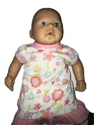 2002 Zapf Interactive 17 " Baby Annabelle Doll W/ Sound.  Perfectly.