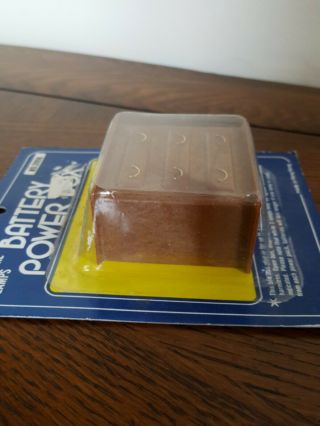 Miniature Dollhouse Battery Power Box Dresser 3