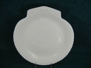 Wedgwood Nautilus Pattern Glossy White Bone China Salad Plate (s)